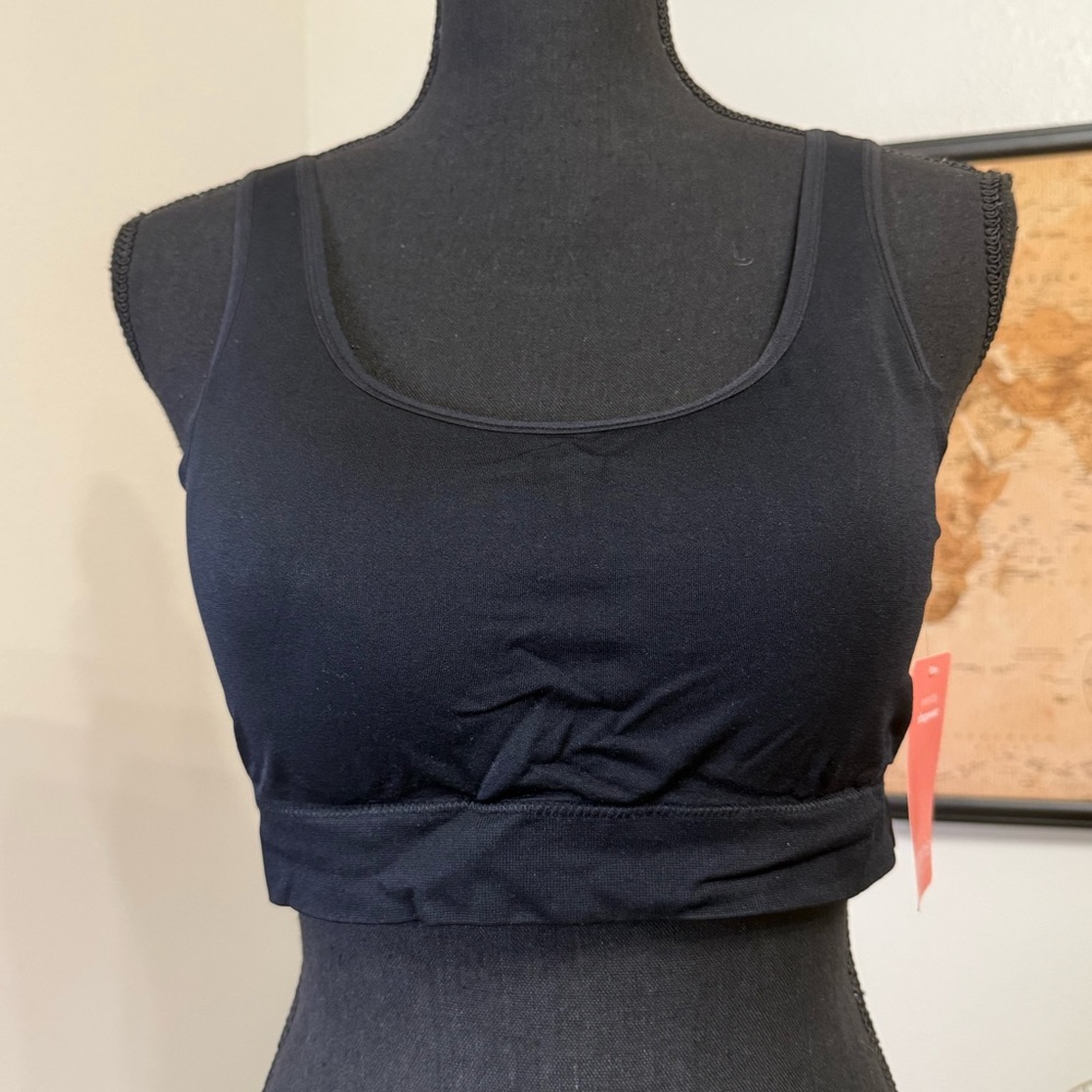 Yummie shapewear nylon scoop neck bra 1X 2X
